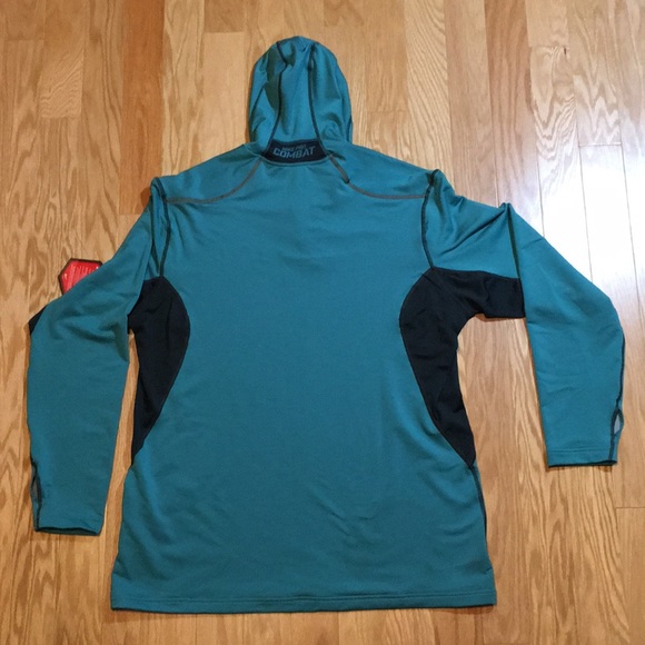 NWT Nike Pro Combat Hyperwarm 1/4 Zip Hoody - Picture 9 of 10